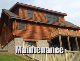  Buxton, North Carolina Log Home Maintenance